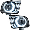 LED HALO Headlight Assembly Comes with preinstalled white LED Halos - image 1