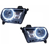 LED HALO Headlight Assembly Comes with preinstalled white LED Halos - image 1