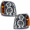 LED HALO Headlight Assembly Comes with preinstalled white LED Halos - image 1