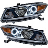 LED HALO Headlight Assembly Comes with preinstalled white LED Halos - image 1