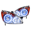 LED HALO Headlight Assembly Comes with preinstalled white LED Halos - image 1