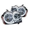 LED HALO Headlight Assembly Comes with preinstalled white LED Halos - image 1