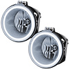 LED HALO Fog Light Assembly Comes with preinstalled white LED Halos - image 1