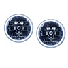 LED HALO Headlight Assembly Comes with preinstalled white LED Halos - image 1