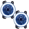 LED HALO Fog Light Assembly Comes with preinstalled white LED Halos