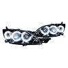 LED HALO Headlight Assembly Comes with preinstalled white LED Halos - image 1