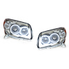 LED HALO Headlight Assembly Comes with preinstalled white LED Halos - image 1