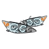 LED HALO Headlight Assembly Comes with preinstalled white LED Halos - image 1