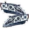 LED HALO Headlight Assembly Comes with preinstalled white LED Halos - image 1