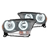 LED HALO Headlight Assembly Comes with preinstalled white LED Halos - image 1