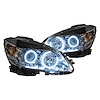LED HALO Headlight Assembly Comes with preinstalled white LED Halos - image 1
