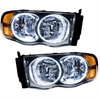 LED HALO Headlight Assembly Comes with preinstalled white LED Halos - image 1
