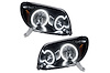 LED HALO Headlight Assembly Comes with preinstalled white LED Halos - image 1