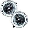 Halo Headlight Assemblies for 2005-2007 Jeep Liberty - White - image 1