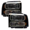 2005 2007 Ford F 250350 ALL SMD HL Black - image 2