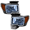 2009 2014 Ford F 150 ALL LED HL Black - image 1