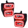 2008 2010 Ford F250350 ALL LED HL Black - image 2