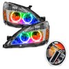 ColorSHIFT Halo Headlight Assemblies [RF Controller] for 2003-2007 Honda Accord Coupe/Sedan - image 4
