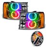 2007 2013 GMC Sierra ALL SMD HL Round Ring Design - image 2