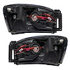 07-08 Ram Headlights BLK - image 1