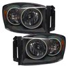 07-08 Ram Headlights BLK - image 2