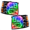 2007 2013 Chevrolet Silverado ALL SMD HL Black Square Style - image 1