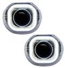 Square D2S Projectors Pair wPLASMA Halo Kit - image 2