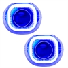 Square D2S Projectors Pair wPLASMA Halo Kit - image 1