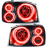 8905-003 SMD Pre-Assembled Headlights, Triple Halo, Red - image 1