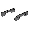 AB03-67P for 1965-1967 Chevy Nova/Chevrolet Front Armrest Base Chrome Pair - image 1