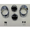 AV03-66CS Air Vent Set for 1966-1967 Chevrolet Chevelle [Chrome]
