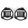 AV13-57 Fresh Air Vent Cover 1957 Chevy Pair