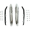 BU03-71PF Front Bumper Guards for 1971-1972 Chevy Chevelle - image 1