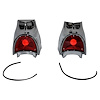 BU13-57T Tail Light Assembly Pair for 1957 Chevy Bel Air, 150, 210 - image 1