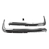 BU32-711F Front Bumper Set w/o Spray Hole for 1971-1989 Mercedes-Benz R107 - image 1