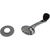 WINDOW HANDLE L/R BLACK KNOB 58-60 CHEVY 64 CHEVELLE 63 NOVA - image 1