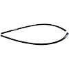 CP13-55C Front Windshield Gasket Channel Bottom for 1955-1957 Chevy - image 1