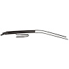 Door Drip Rail Molding Set 1969-1970 Ford Mustang Fastback - Left/Driver and Right/Passenger Sides - image 1