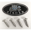 GM BODY BY FISHER SILL PLATE EMBLEM - image 1