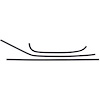 DO07-47TCR Door Window Trim Channel Set for 1947-1954 GM C/K Series - image 1