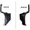 DO13-55PL A-Pillar With Cowl Side Panel for 1957 Chevy 150/210/Bel Air Hardtop Sedan - image 1