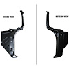 DO13-55PR A-Pillar With Cowl Side Panel for 1957 Chevy 150/210/Bel Air Hardtop Sedan - image 1