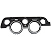 DP20-681 Instrument Bezel 1968 Ford Mustang Black