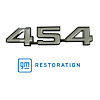 EM01-454A Fender Emblems "454" for 5.125" X 1.125", 1969 Chevy Camaro, 1970-1974 Chevy Nova , - image 1