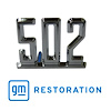 EM01-502C Fender Emblems "502" for 1.375" X 1.125", 1967 Chevy Camaro, 1965-1967 Chevy Chevelle/El Camino/Nova and Full Size - image 1