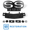 EM01-681 Grille Emblem "SS 396" for 1968 Chevy Camaro