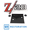 EM01-695 Grille Emblem "Z-28" for 1969 Chevy Camaro - image 1