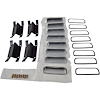 Fender Side Louver & Bracket Kit For 1971 Plymouth Barracuda - image 1