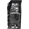 FP03-68R Front Floor Panel Complete 1968-1972 Pontiac GTO RH - image 1
