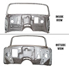 Complete Firewall With Windshield Pillar 1957 Chevy Convertible - image 1